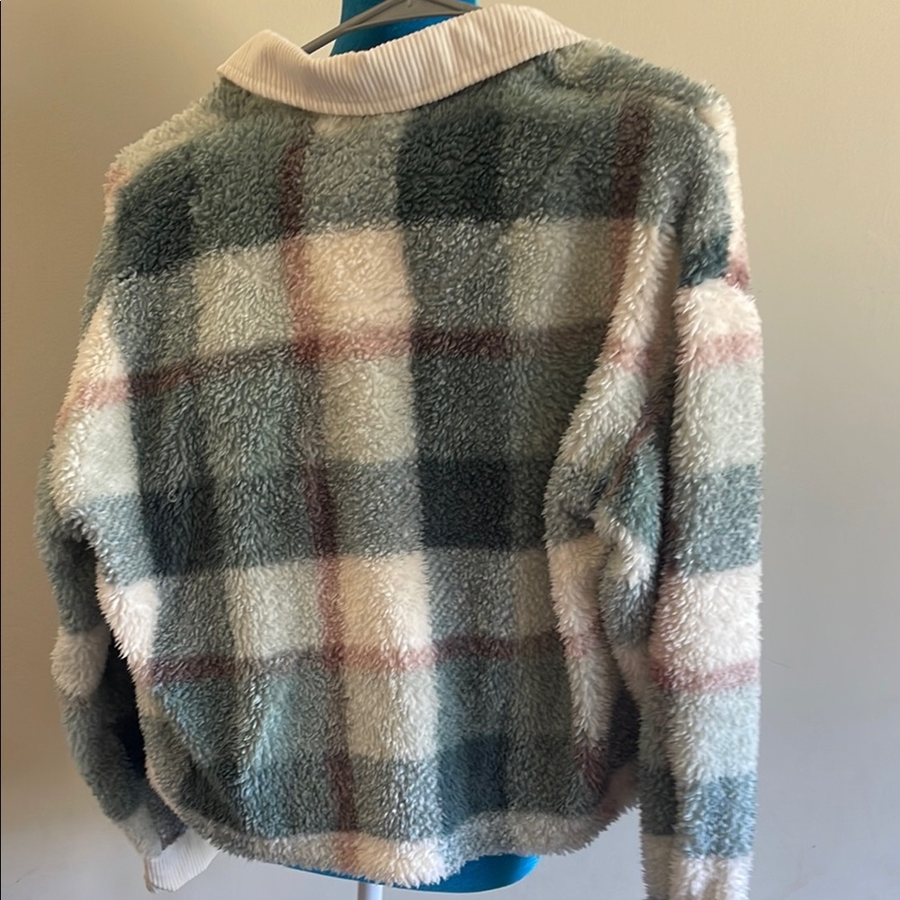 Hippie Rose plaid Button-Up Jacket - Picture 6 of 6